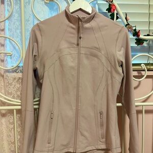 Lululemon define jacket in a dull pink size 10